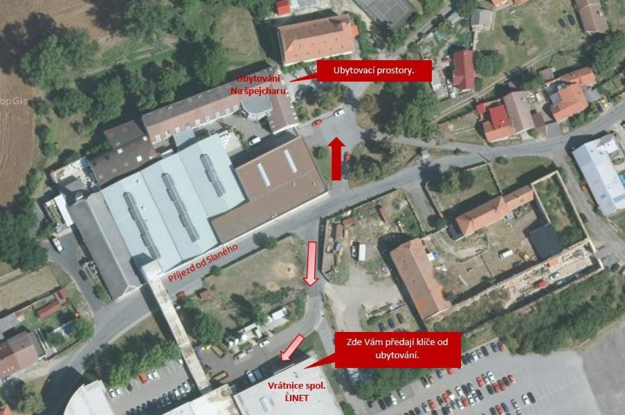 Ubytovani Na Spejcharu, Zelevcice Slaný Exterior foto